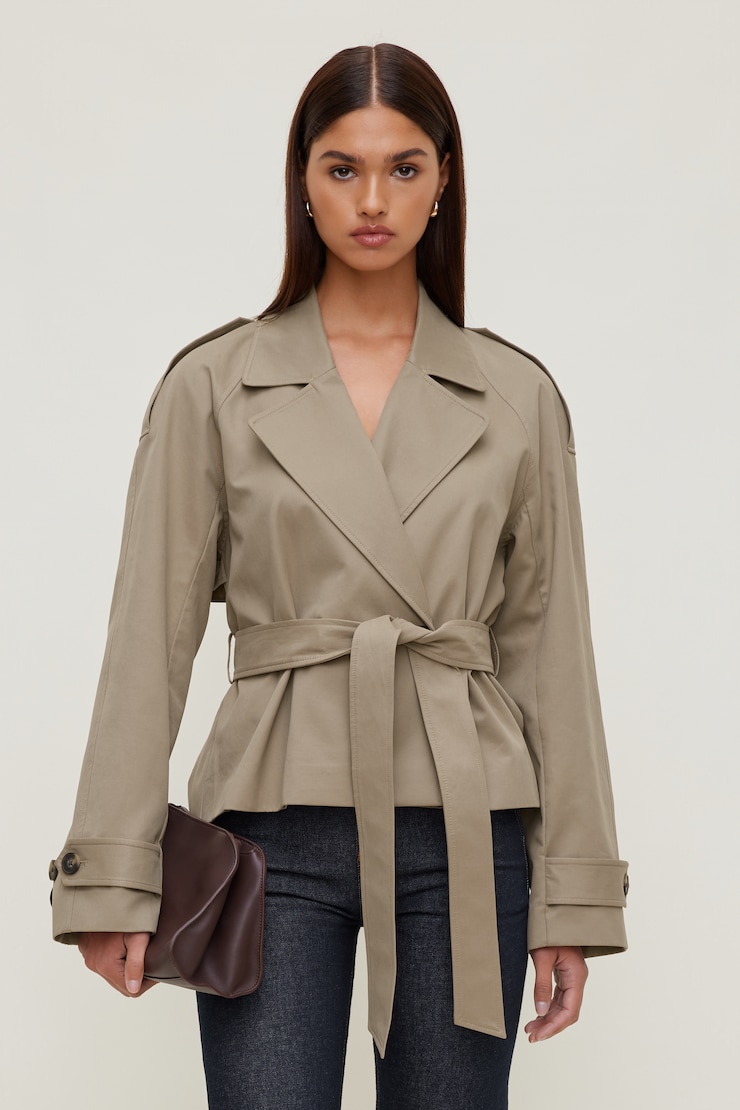 Remi Short Trench Coat