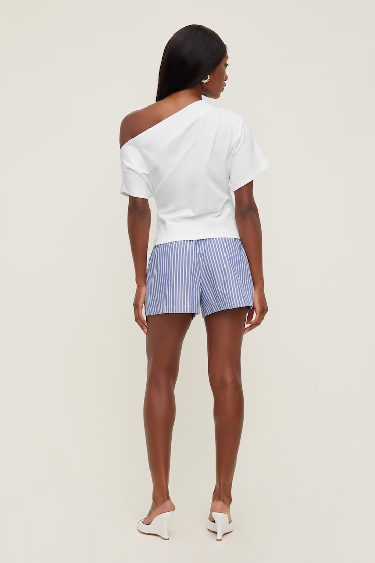 Cotton High Rise Shorts