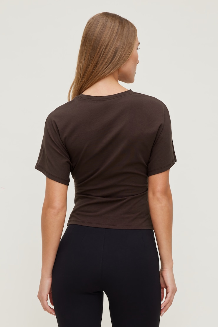 Andrea Jersey T Shirt Java Brown large
