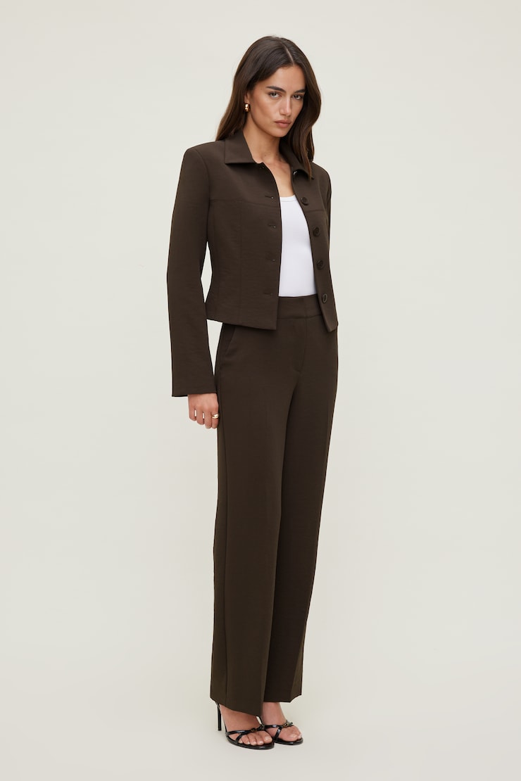 Charlotte Airflow Blazer Java Brown large