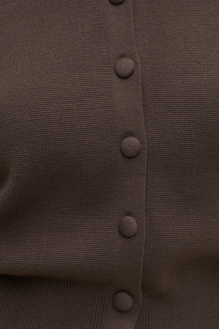 Ellie Balloon Sleeve Cardigan Mulberry Mist Purple large