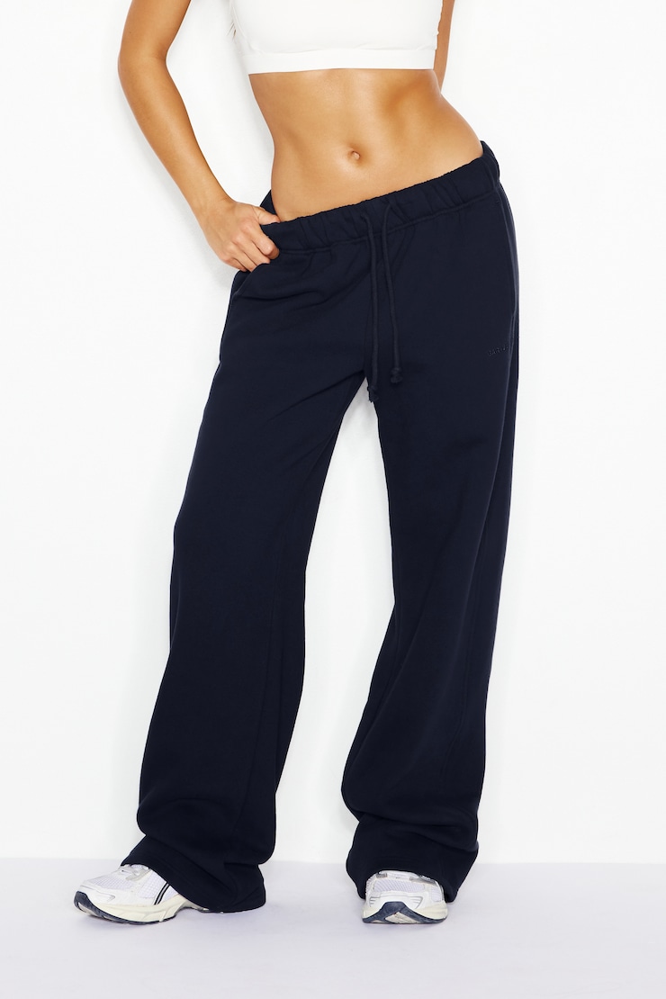 UltraFleece Straight Leg Sweatpants, Naughty Navy, large