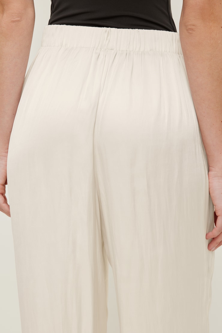 Pantalon bouffant en satin