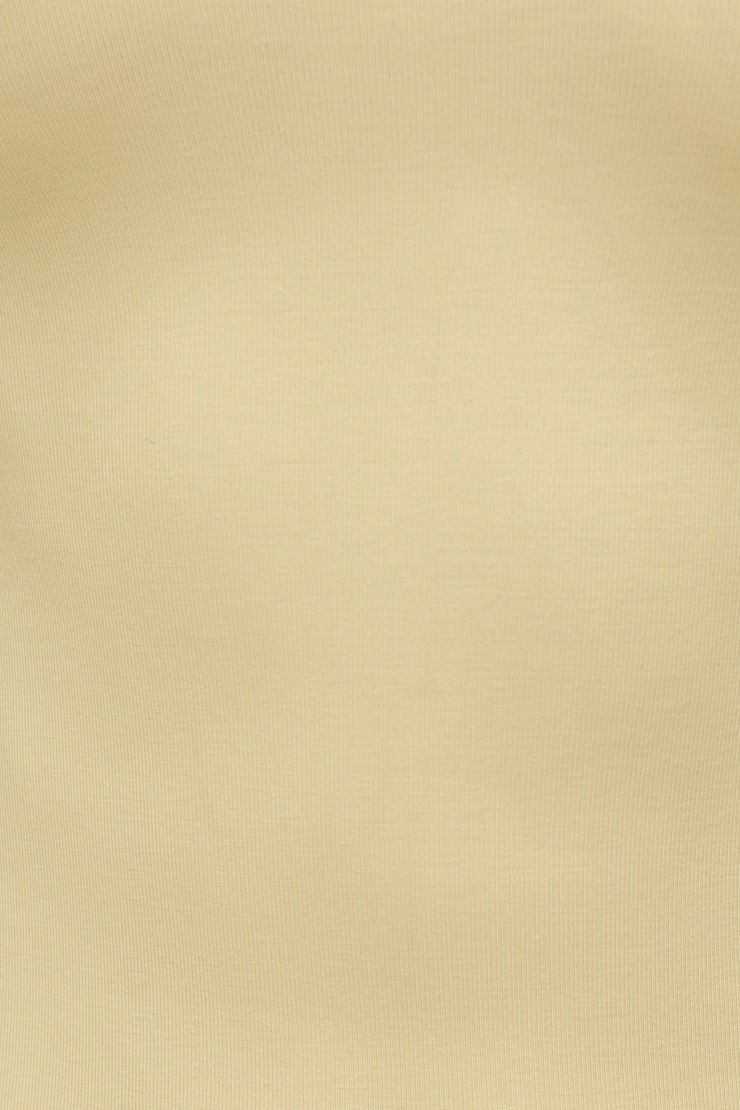 Rumi Crewneck T Shirt Pale Yellow large