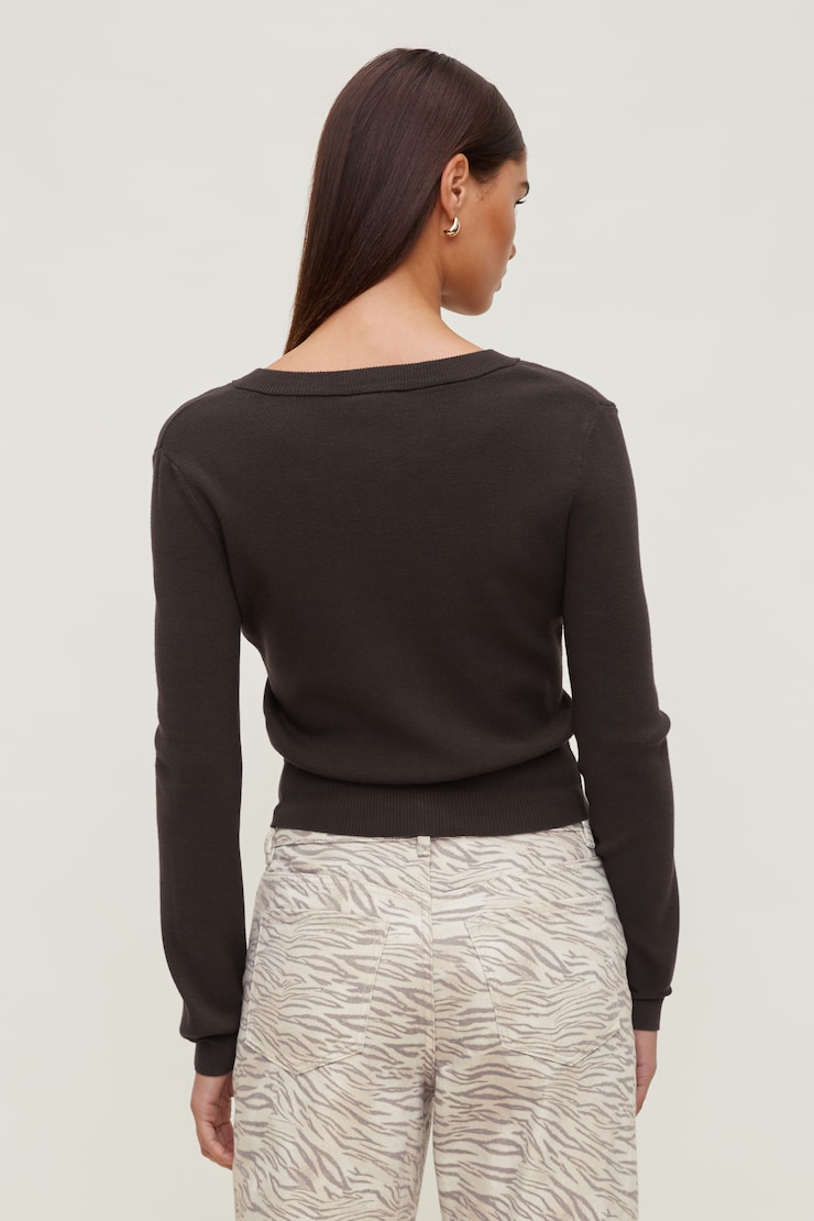 Rebecca Crewneck Cardigan