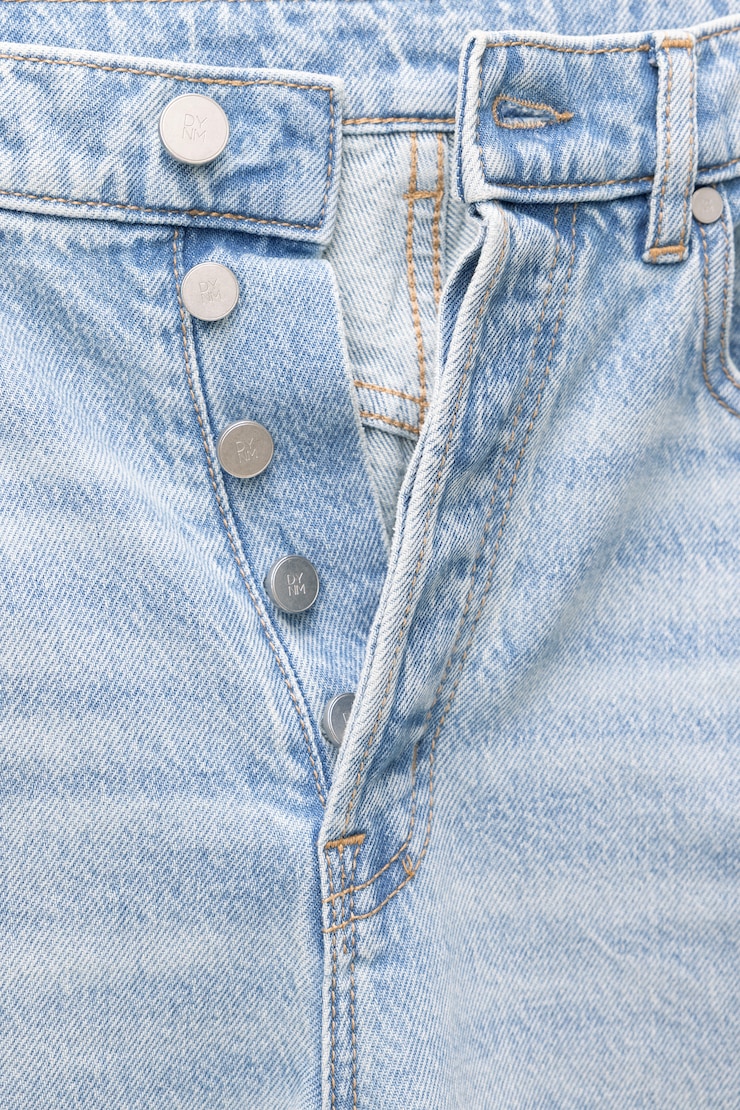 Olivia Comfort High Rise Straight Leg Jeans Medium Light Indigo / Estes Blue large