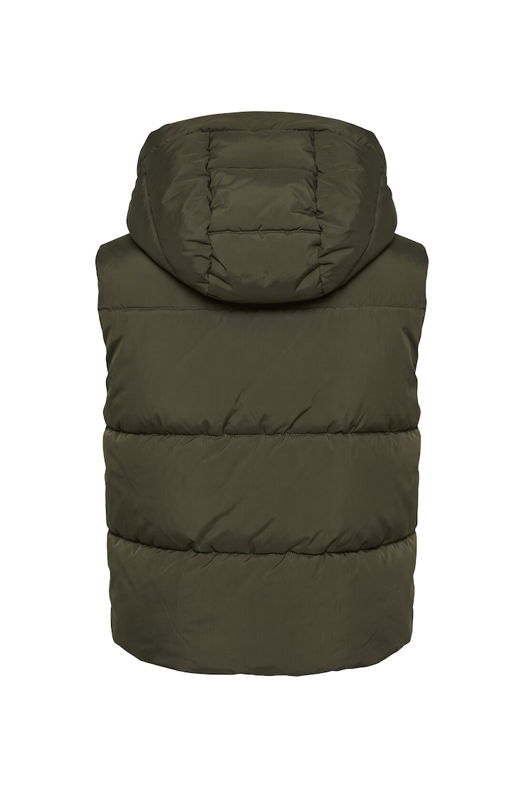 Perfect Puff Vest, DARK KHAKI, large