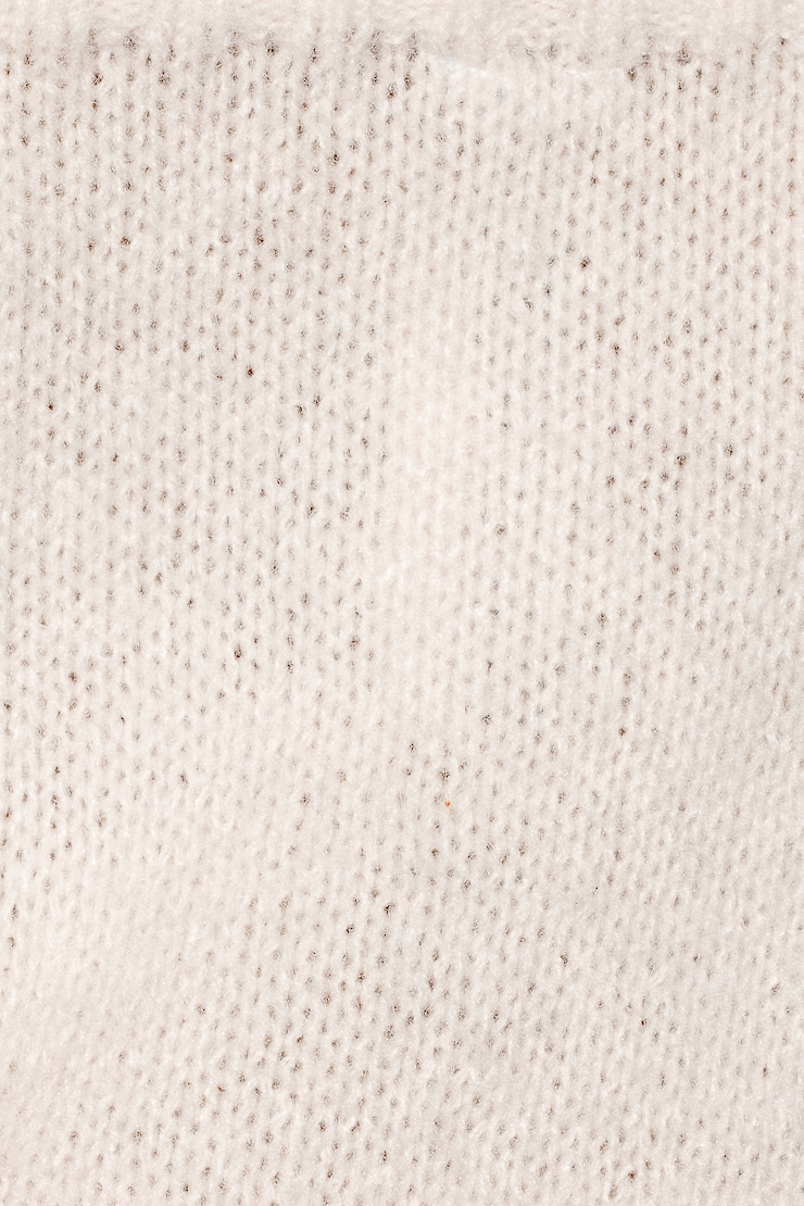 Chandail à épaules dégagées, Douce crème blanc cassé, large