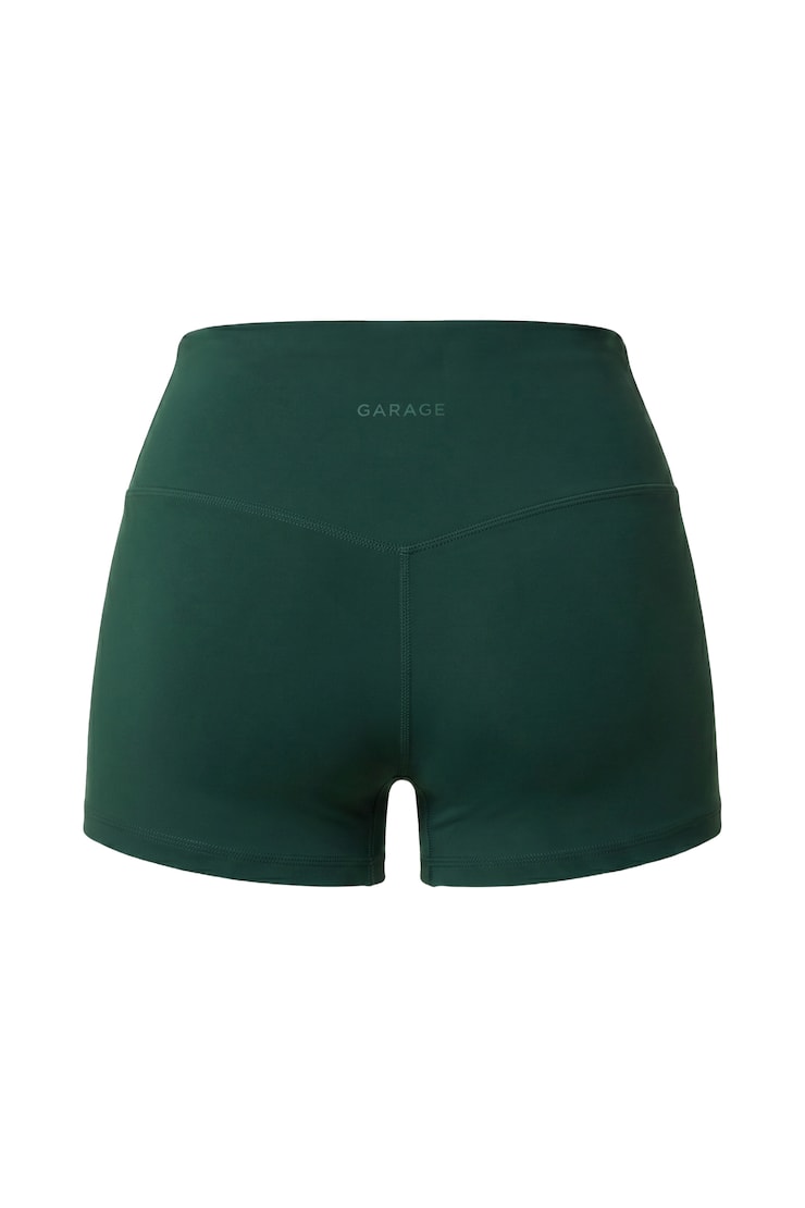 Active Booty Shorts, Green Envy, large