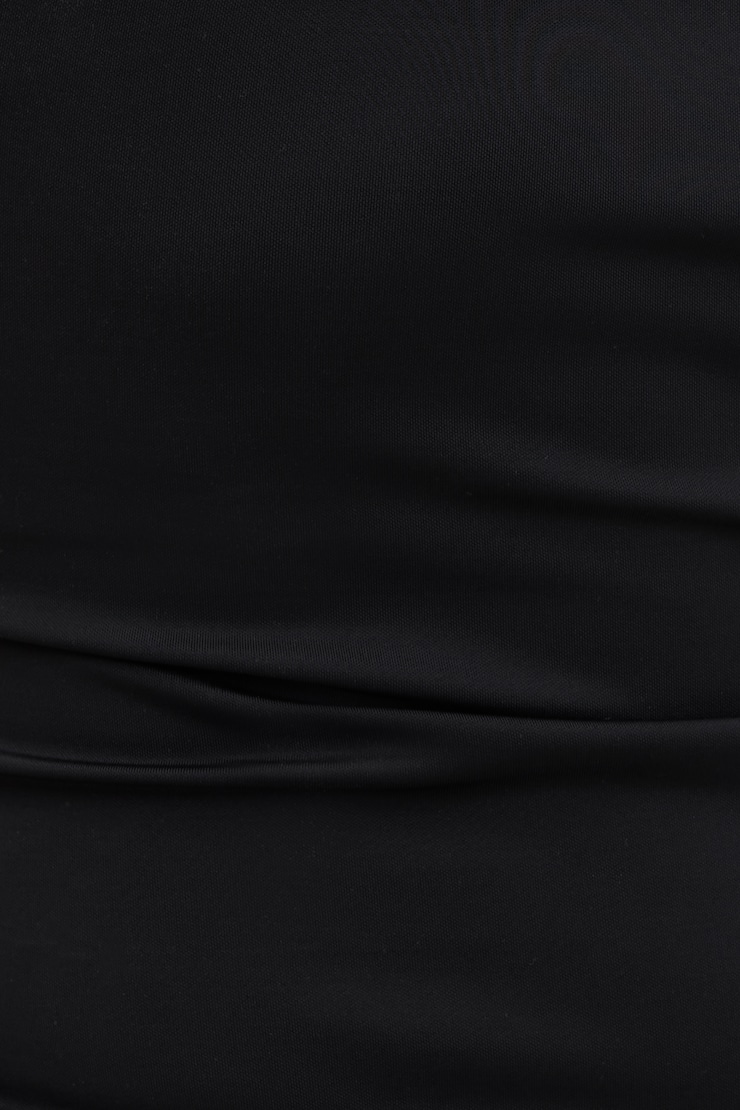 Mindi Padded Bustier Top Jet Black large