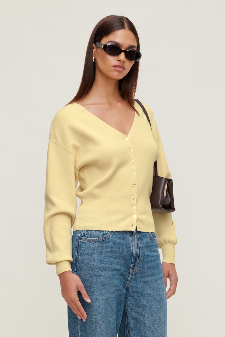 V Neck Cardigan