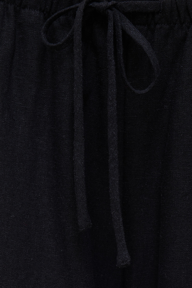 Leo Linen Wide Leg Pants