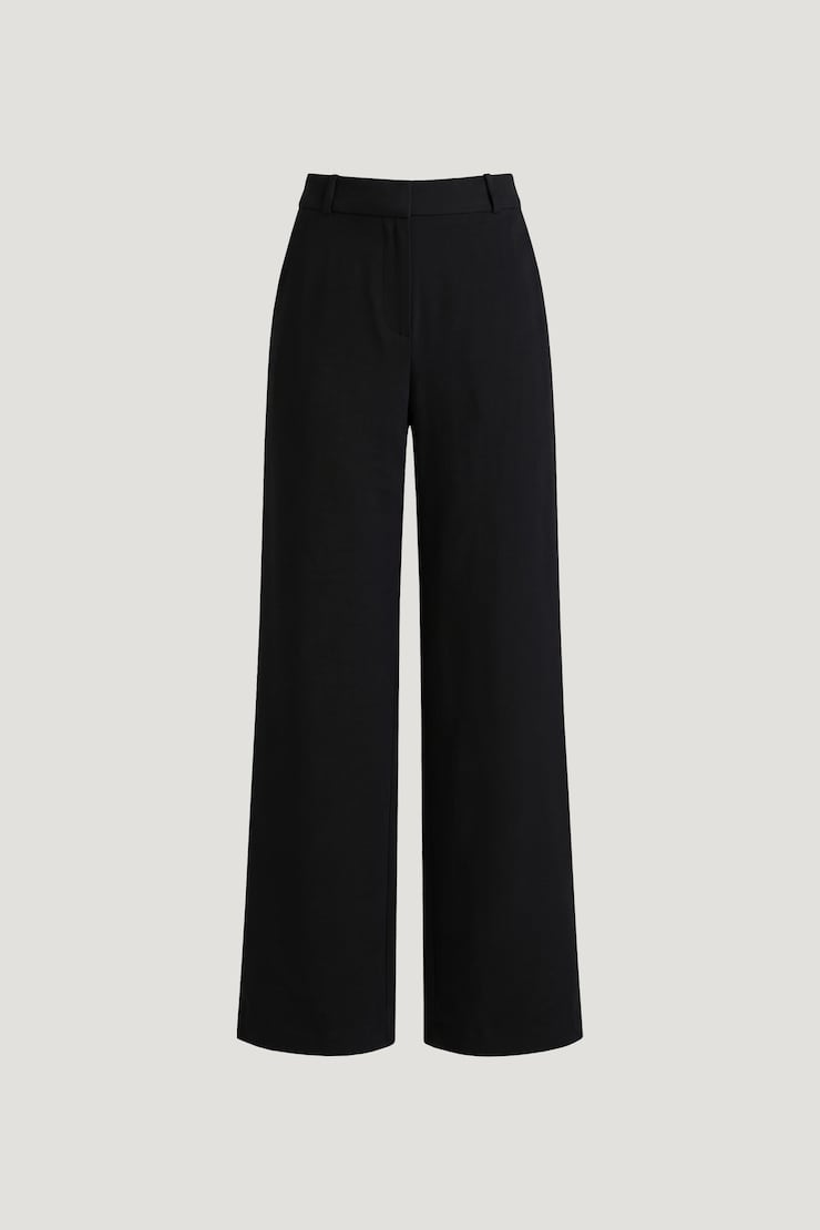 Airflow High Rise Wide Leg Pants Jet Black large