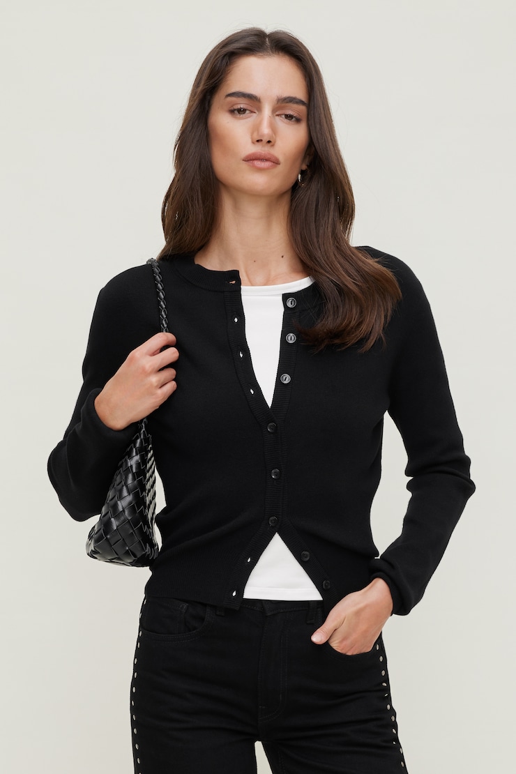 Third try Rebecca Crewneck Cardigan R2 Irina second try