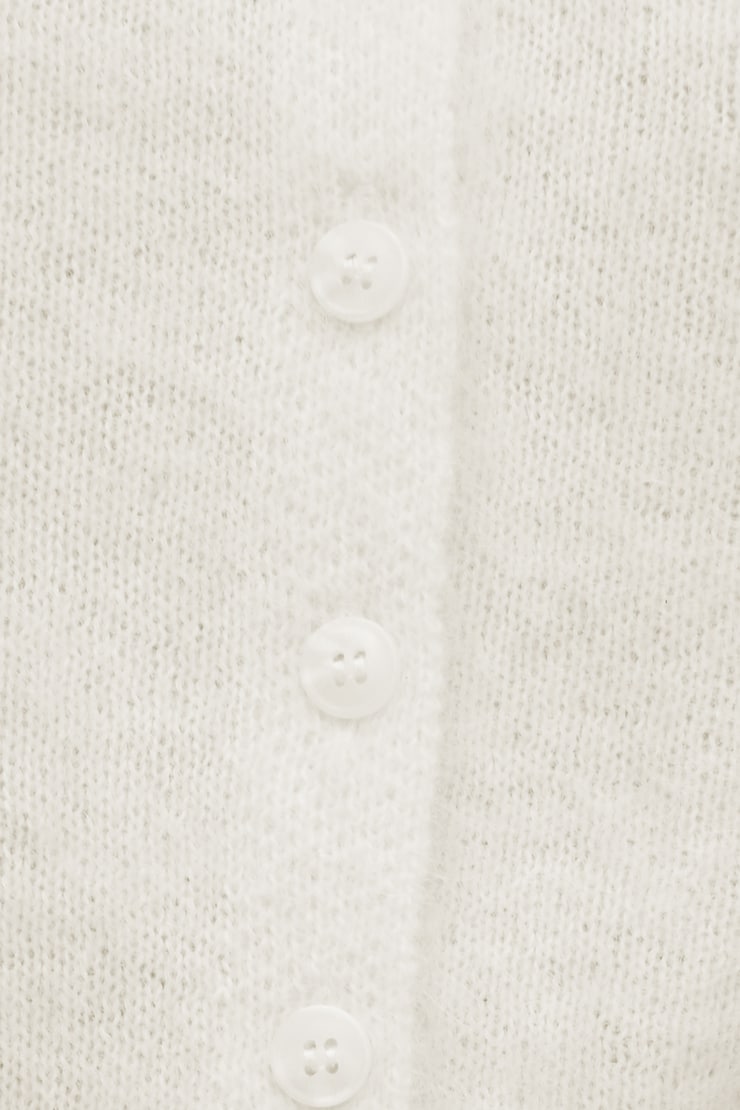 Premium Mohair Short Sleeve Cardigan