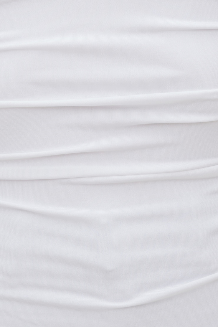 Sculpt Plunge Tank Top Bright White large