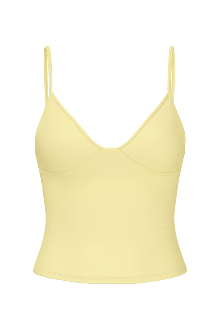 Active Plunge Cami Top, LIMONADA, large