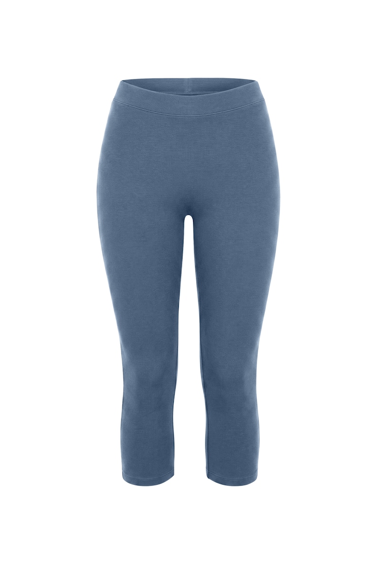 StretchTerry™ Capri Pants, Heated Indigo, large