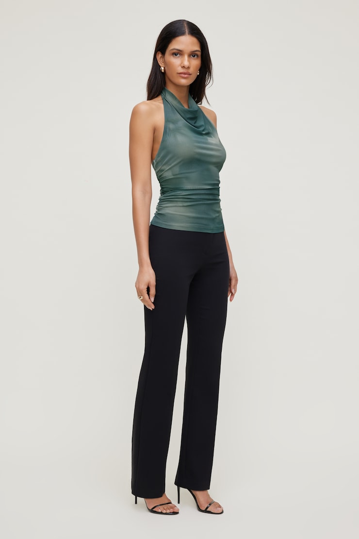 Bry Mesh Halter Top Blue Clouds large