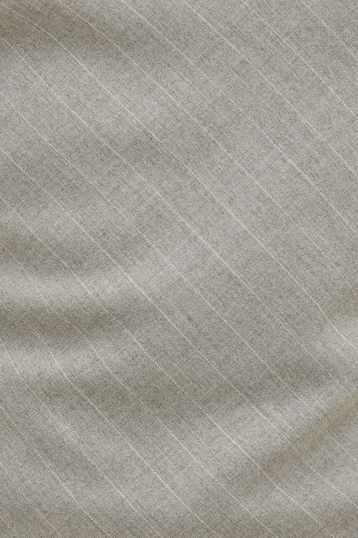 Pinstripe Halter Top Grey Pinstripe large