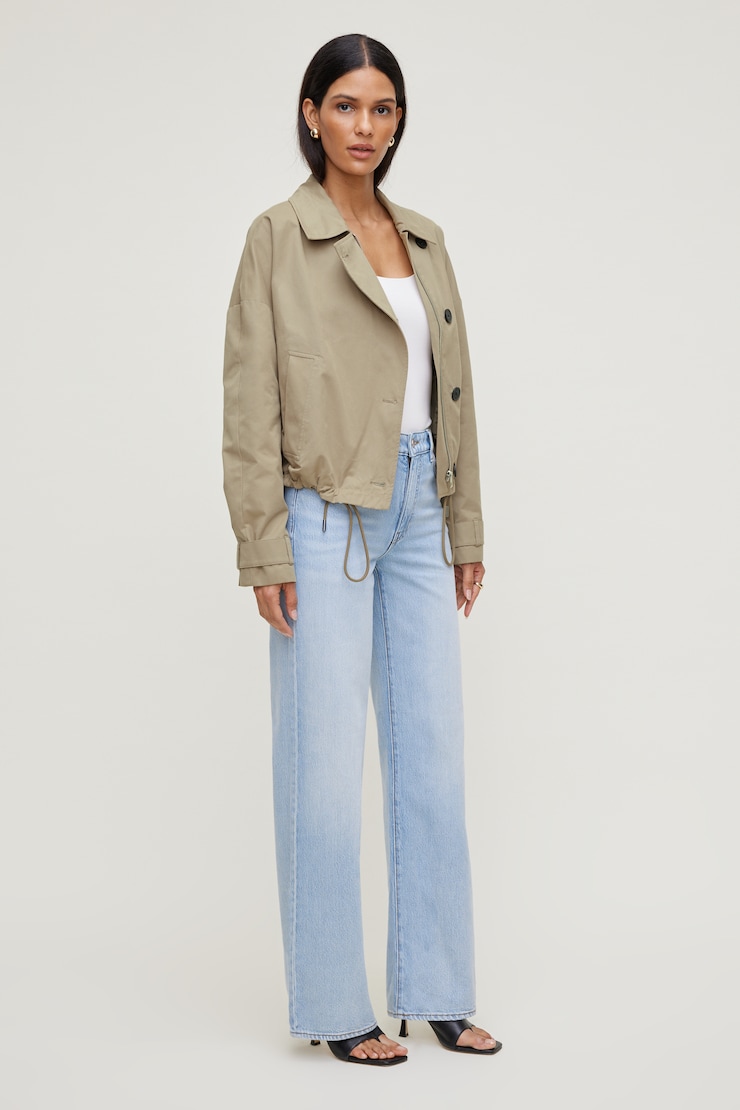 Heidi High Rise Wide Leg Jeans Light Indigo / Brady Blue large