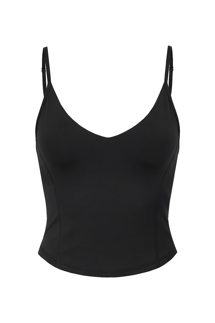 Form Active V-Neck Cami Top, Jet Black, large