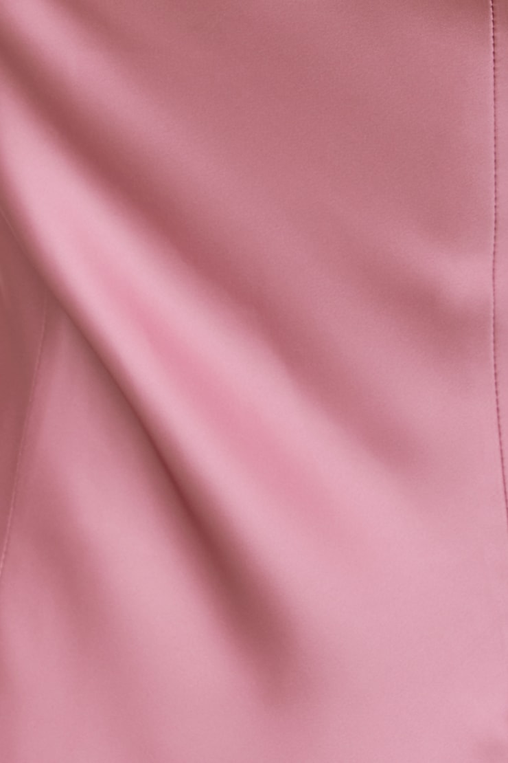 Aubrey Satin Maxi Dress Cashmere Rose Pink large