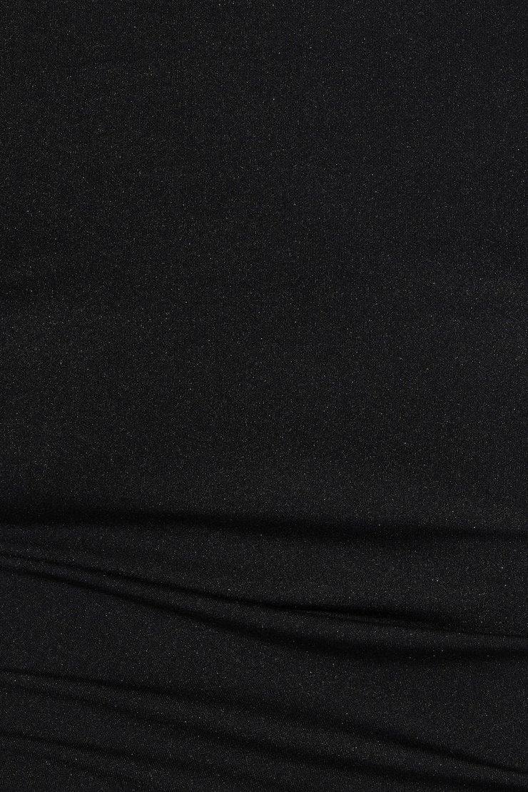 Sleek Keyhole Tank Top, Jet Black, large