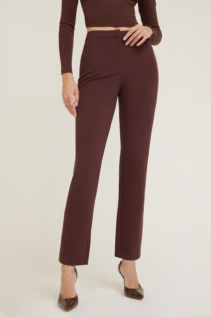 Sloan Slim Fit Pants Bitter Chocolate Burgundy large