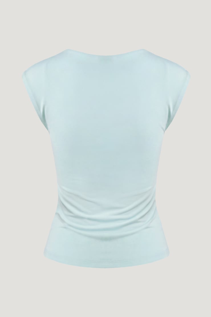 Sculpt Sweetheart T Shirt Wan Blue large