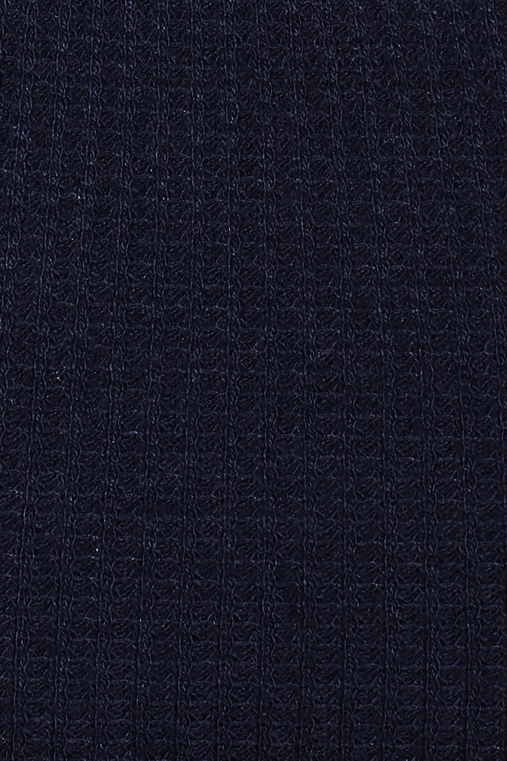 Waffle Cami Top, Naughty Navy Blue, large