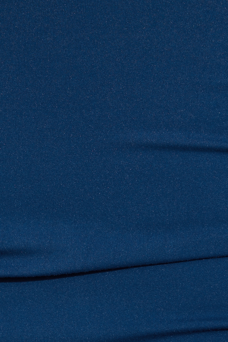 Sleek Y-Neck Cami Top, Midnight Blue, large
