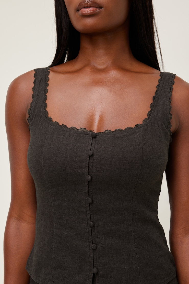 Camisole en lin