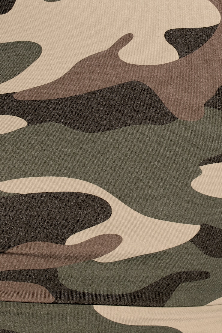 Sleek Scoop Tank Top, Camo Crush, large