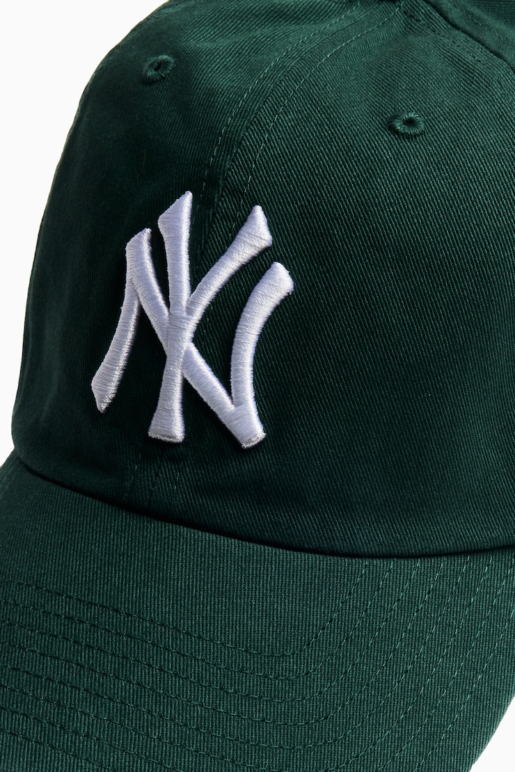 47 BRAND Clean Up Cap  - NY, Green Envy/White, large