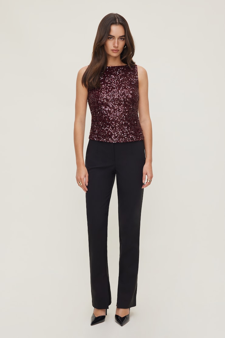 Nola Sequin Tank Top