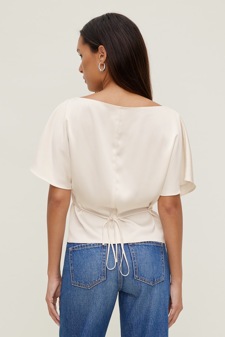 Farra Satin Blouse