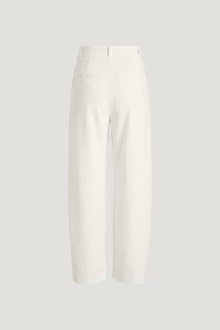 Andie Mid Rise Barrel Leg Pants Calming Off White large