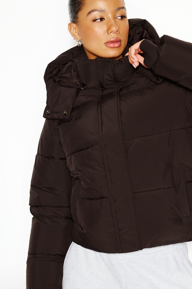 Perfect Puff Jacket, CHOCOLATE MOUSSE, large