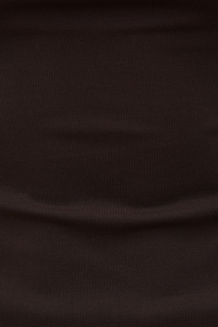 Cap Sleeve T Shirt Java Brown large