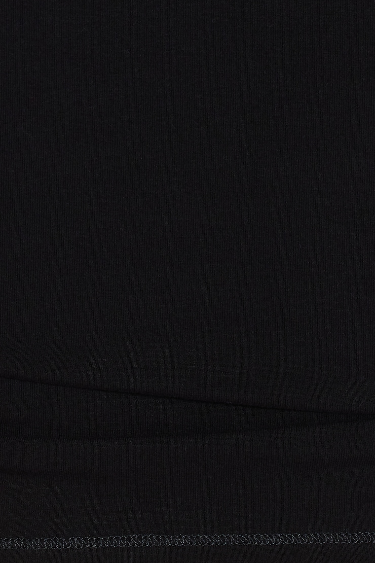 StretchTerry™ Cropped Crewneck Top