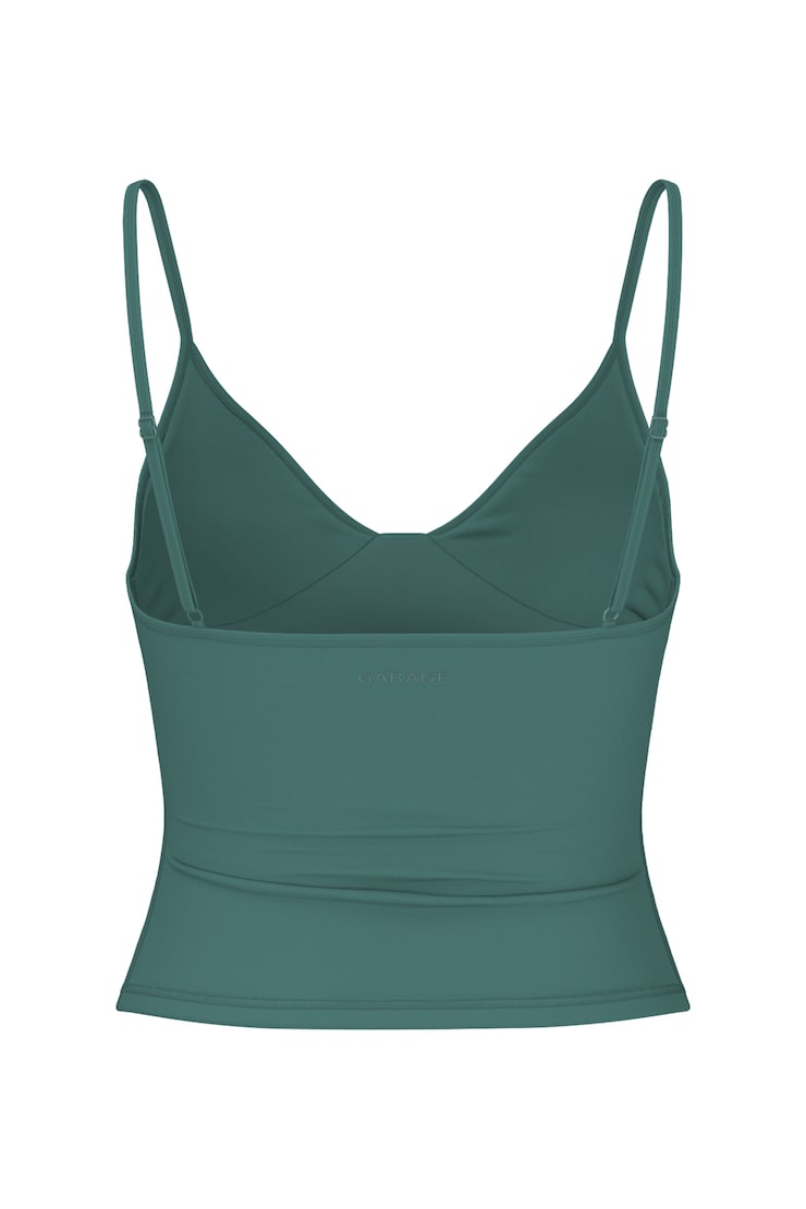 Active Plunge Cami Top, Teal Temptation, large