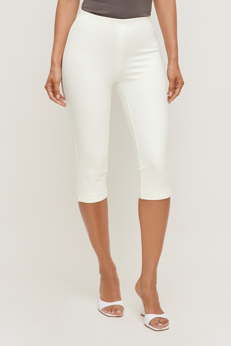 Liv Capri Pants Marshmallow White large