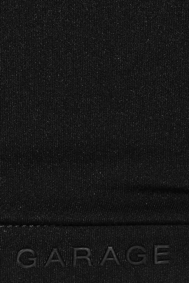 Active Double Layer Micro Top, Jet Black/Snow White, large