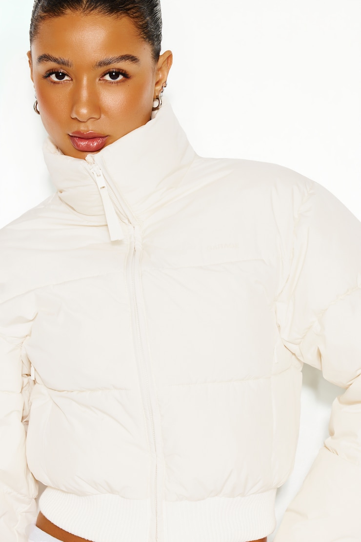 Everyday Puff Jacket, Coconut Whip Beige, large
