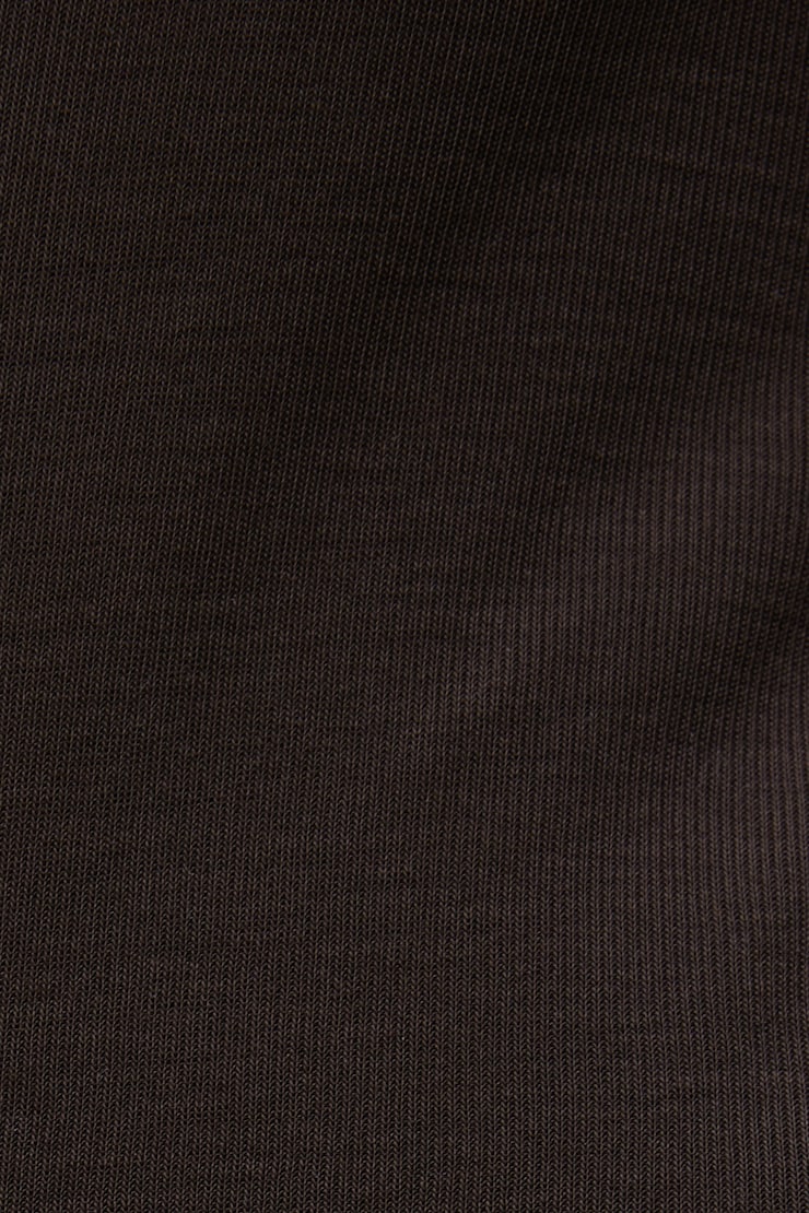Sheer Layered Cami and Turtleneck Chocolate Torte Brown large