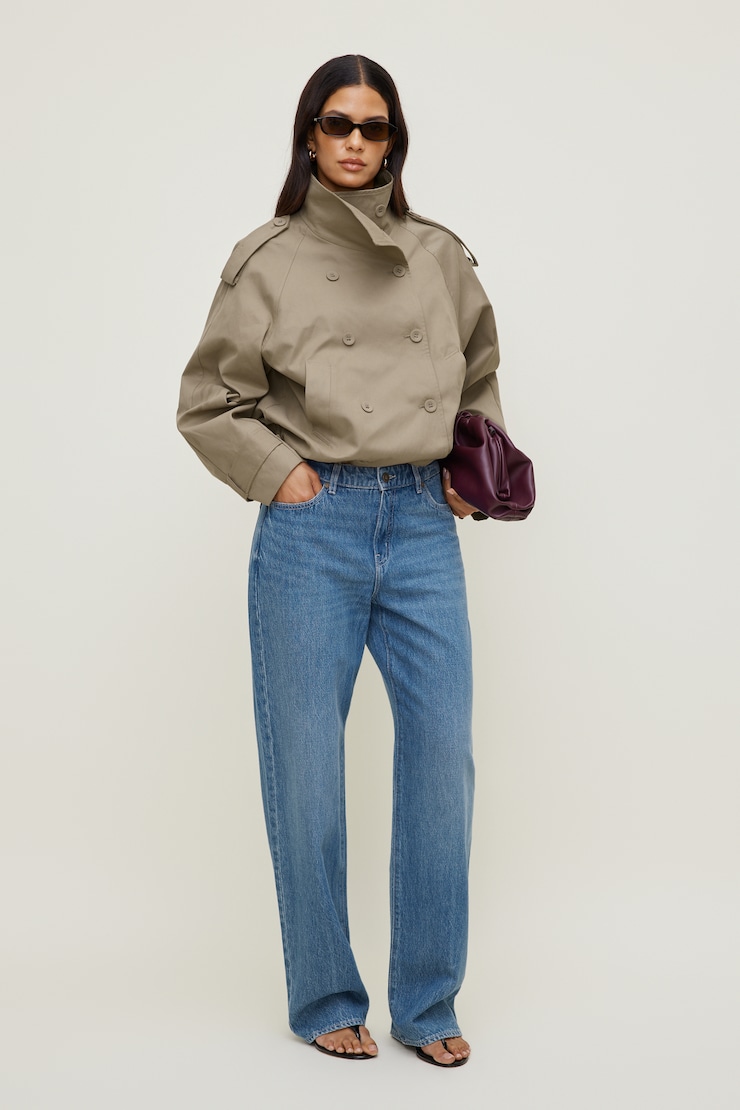 Mika Mid Rise Relaxed Straight Leg Jeans