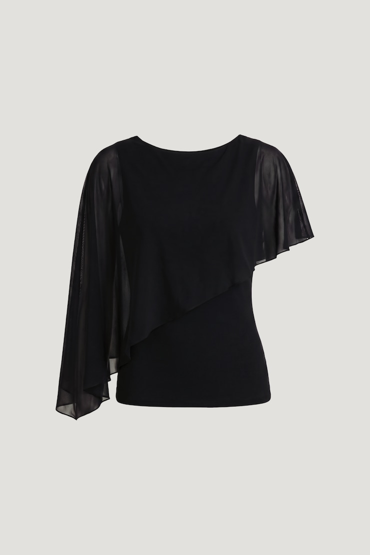 Sculpt Cape Top Jet Black large