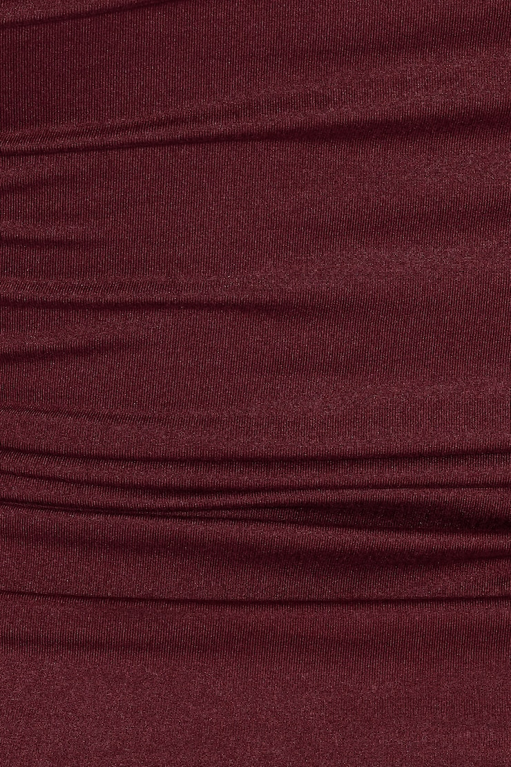Baretouch Crewneck T-Shirt, Burgundy Bite, large