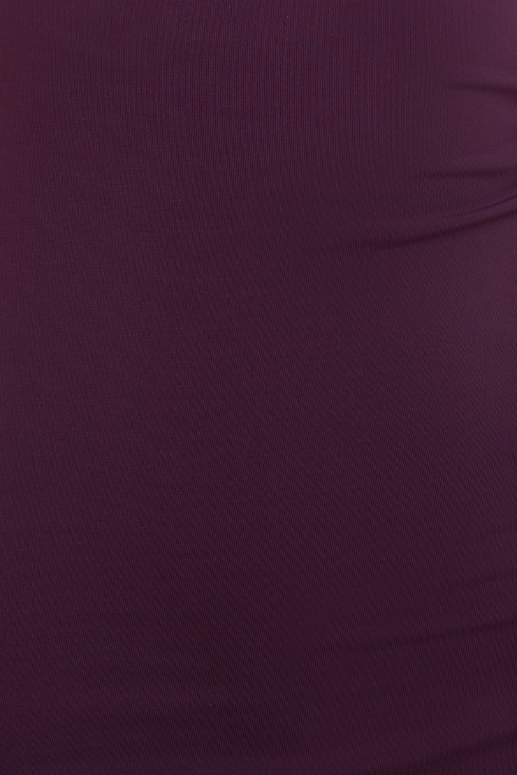 Sculpt Plunge Halter Maxi Dress Deepest Plum large